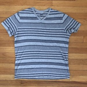 Mossimo Supply & Co Striped V-Neck